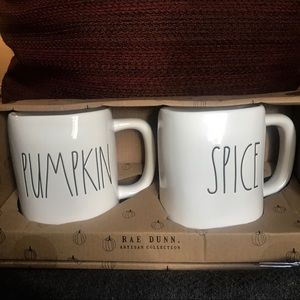 Rae Dunn Other - Rae Dunn PUMPKIN SPICE Fall Mug Set Rae Dunn Other - Rae Dunn PUMPKIN SPICE Fall Mug Set